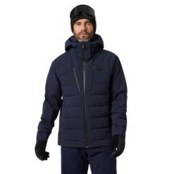Kurtka narciarska Helly Hansen Rivardige infinity. Niebieskie kurtki damskie Helly Hansen, na zimę, xl, bez wzorów, bez kaptura. W wyprzedaży za 2,558.00 zł.