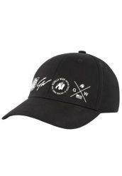 Weston Czapka - Czarny. Czarne czapki męskie GORILLA WEAR, bez wzorów, z bawełny. Za 170.00 zł.
