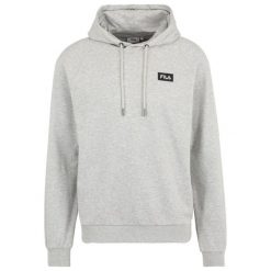 Fila Belfort Hoody, męska bluza. Bluzy sportowe męskie Fila, bez wzorów, z bawełny, casualowe, bez kołnierzyka, bez ramiączek. Za 254.45 zł.