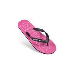 Japonki Arena Arena Flip Flop. Czerwone klapki damskie Arena, bez wzorów, bez obcasa. Za 79.99 zł.