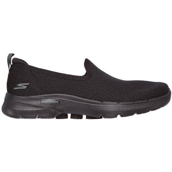 Buty sportowe damskie Skechers Go Walk 6 Clear Vi. Czarne buty sportowe na co dzień damskie Skechers, bez wzorów, trekkingowe, Skechers Sport. Za 390.00 zł.