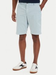 KARL LAGERFELD Szorty materiałowe 265320 562802 Niebieski Regular Fit. Niebieskie szorty męskie Karl Lagerfeld, bez wzorów, z bawełny. Za 429.99 zł.