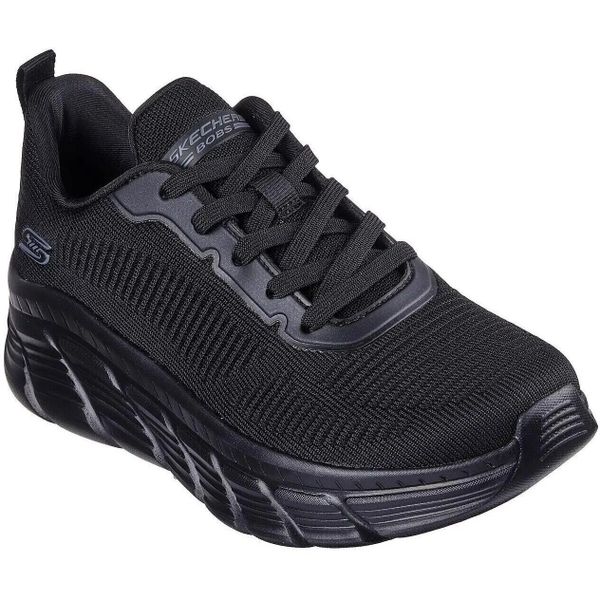Buty sportowe damskie Skechers Bobs B Flex Hi - Fly. Czarne buty sportowe na co dzień damskie Skechers, bez wzorów, z materiału, na fitness i siłownię. Za 367.00 zł.