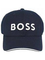 Hugo Boss Underwear Czapka w kolorze granatowym rozmiar: onesize. Niebieskie czapki męskie Hugo Boss Underwear, bez wzorów, sportowe. Za 142.45 zł.