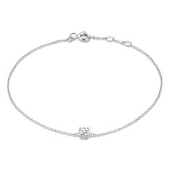 Isabel Bernard Bransoletka Isabel Bernard Saint Germain Faïs - 14-karatowe białe złoto Bransoletki 1 ct Damski. Białe bransoletki damskie Isabel Bernard, złote. Za 533.99 zł.