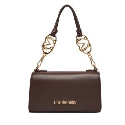 Torebka LOVE MOSCHINO. Brązowe torebki klasyczne damskie Love Moschino, bez wzorów, bez dodatków. Za 689.99 zł.