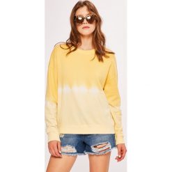 Noisy May - Bluza. Żółte bluzy bez kaptura damskie Noisy may, m, z bawełny. W wyprzedaży za 59.90 zł.