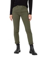 Timezone Spodnie "Raven" w kolorze khaki rozmiar: W29. Brązowe spodnie materiałowe damskie Timezone, bez wzorów, z materiału, z podwyższonym stanem. Za 118.56 zł.