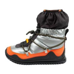 Śniegowce adidas aSMC Cold H00050 srebrny. Szare śniegowce damskie z materiału. Za 640.22 zł.