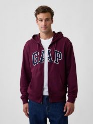GAP Bluza w kolorze bordowym rozmiar: XS. Czerwone bluzy z kapturem męskie GAP, xs. Za 139.95 zł.