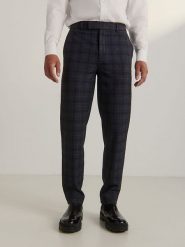 GUIDO MARIA KRETSCHMER Spodnie chino w kolorze granatowym rozmiar: 54. Niebieskie spodnie materiałowe męskie Guido Maria Kretschmer, bez wzorów. Za 124.95 zł.