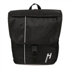 Haberland Street Work torba na kierownicę 17 L czarna. Czarne torby męskie na ramię HABERLAND, bez wzorów, z materiału, na ramię. Za 464.95 zł.