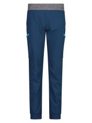 Cmp Spodnie wspinaczkowe w kolorze granatowym rozmiar: 38. Niebieskie spodnie dresowe damskie CMP, bez wzorów, z materiału. Za 155.15 zł.