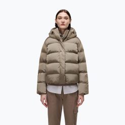 Kurtka ocieplana damska Napapijri A-Glane 1. Szare kurtki damskie Napapijri, bez wzorów, bez kaptura. Za 999.99 zł.