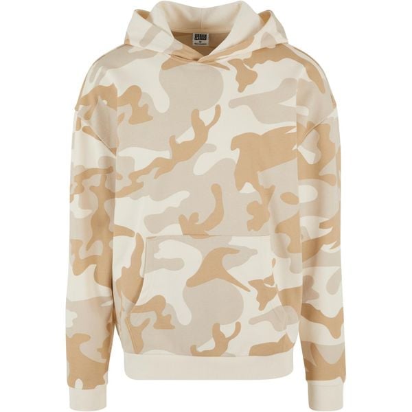 Bluza z kapturem Urban Classics Easy Camo. Brązowe bluzy z kapturem męskie Urban Classics, m. Za 206.00 zł.