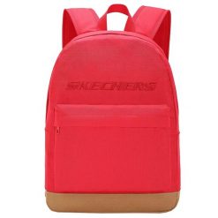 Plecak unisex Skechers Denver Backpack pojemność 20 L. Czerwone plecaki damskie Skechers, bez wzorów, z materiału, sportowe. Za 69.99 zł.