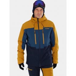 Kurtka Narciarska Męska Fundango Nelson. Niebieskie kurtki narciarskie i snowboardowe damskie Fundango, m, bez wzorów, bez kaptura, narciarskie. Za 799.90 zł.