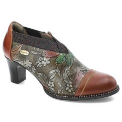 Brązowe Półbuty Laura Vita Eleganckie Obuwie Damskie Premium. Brązowe półbuty damskie Laura Vita, bez wzorów, ze skóry, eleganckie, bez obcasa, na obcasie. Za 349.00 zł.