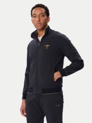 Aeronautica Militare Bluza 262FE1956UF00459 Granatowy Regular Fit. Niebieskie bluzy bez kaptura męskie AERONAUTICA MILITARE, m. Za 654.99 zł.