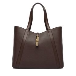 Torebka Furla. Brązowe torebki klasyczne damskie Furla, bez wzorów, bez dodatków. Za 1,509.00 zł.