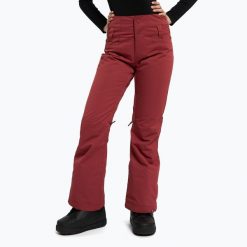 Spodnie snowboardowe damskie ROXY Diversion. Czerwone spodnie dresowe damskie Roxy, na zimę, xl, bez wzorów. Za 369.99 zł.