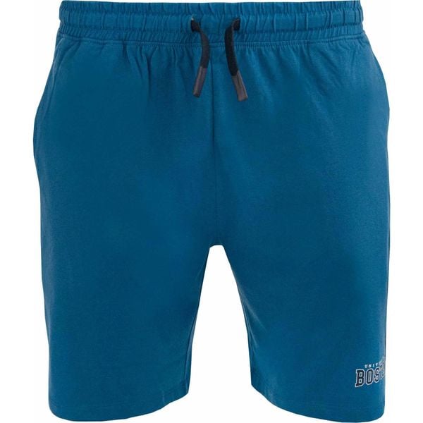 Krótkie spodenki NICETO Athl. DPT. męskie — Deep Water. Niebieskie szorty męskie ZFOAM, bez wzorów, z bawełny, sportowe. Za 146.99 zł.