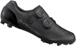 Rower szosowy - buty kolarskie SH-XC903 S-PHYRE WIDE, czarne. Czarne buty wizytowe męskie SHIMANO, z gumy, bez zapięcia. Za 1,684.00 zł.