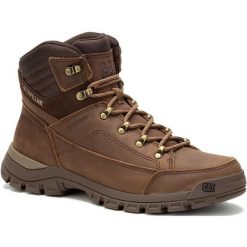 Buty Trekkingowe Męskie Caterpillar Cat Threshold Hiker Waterproof. Brązowe buty trekkingowe męskie CATerpillar, bez zapięcia. Za 625.85 zł.