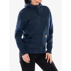 Bluza damska Carhartt Clarksburg Zip Sweatshirt. Niebieskie bluzy bez kaptura damskie Carhartt, xs. Za 277.99 zł.