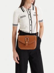 Beverly Hills Polo Club Torebka CEO-BHPC-C-014-09 Brązowy. Brązowe torebki klasyczne damskie Beverly Hills Polo Club, bez wzorów, z materiału, bez dodatków. Za 219.99 zł.