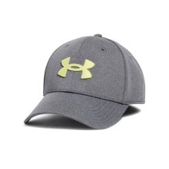 Czapka z daszkiem Under Armour Blitzing. Szare czapki męskie Under Armour, bez wzorów. Za 65.99 zł.
