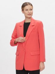 ONLY Marynarka Lana-Berry 15245698 Różowy Oversize. Czerwone marynarki i żakiety damskie Only, bez wzorów, z syntetyku. Za 199.99 zł.