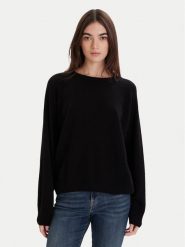 ViCOLO Sweter 77091F Czarny Regular Fit. Czarne swetry klasyczne damskie ViCOLO, l, z wełny, bez kołnierzyka. Za 589.99 zł.
