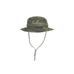 Kapelusz turystyczny z odpinaną osłoną karku PL Woodland. Brązowe kapelusze damskie HELIKON-TEX, bez wzorów. Za 49.99 zł.