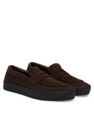 Vans Lordsy Skate Loafer VN000VA6Y491 Brązowy ciemny. Brązowe mokasyny męskie Vans, ze skóry. Za 429.99 zł.