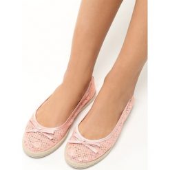 Pomarańczowe Espadryle Master Key. Brązowe espadryle damskie Born2be, bez wzorów, z koronki, bez obcasa, na płaskiej podeszwie. Za 29.99 zł.