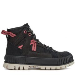 Trapery Palladium. Czarne trapery damskie Palladium, bez obcasa. Za 489.99 zł.
