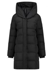 Geographical Norway Płaszcz zimowy "Djamilalimo" w kolorze czarnym rozmiar: L. Czarne płaszcze damskie Geographical Norway, na zimę, l, bez wzorów, z puchu. Za 287.84 zł.