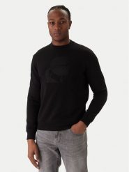 KARL LAGERFELD Bluza 705027 561910 Czarny Regular Fit. Czarne bluzy bez kaptura męskie Karl Lagerfeld, m, z bawełny. Za 659.99 zł.