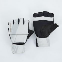 Rękawiczki cardio-boxing 100. Brązowe rękawiczki damskie OUTSHOCK, bez wzorów. Za 79.99 zł.