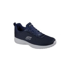 Buty do chodzenia męskie Skechers Dynamight. Niebieskie buty sportowe na co dzień męskie Skechers, bez zapięcia, trekkingowe. Za 290.00 zł.