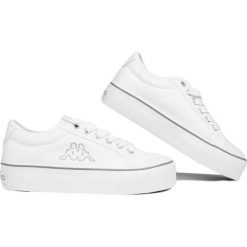 Buty sportowe damskie Kappa Boron Low PF. Białe buty sportowe na co dzień damskie Kappa, bez wzorów, trekkingowe. Za 152.50 zł.