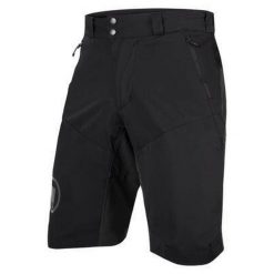 Spodenki rowerowe męskie Endura MT500 Spray Short. Czarne szorty męskie ENDURA, bez wzorów, sportowe. Za 369.99 zł.