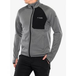 Bluza rozpinana męska Columbia Triple Canyon Grid Fleece Full Zip II. Szare bluzy bez kaptura męskie Columbia, m. Za 377.99 zł.