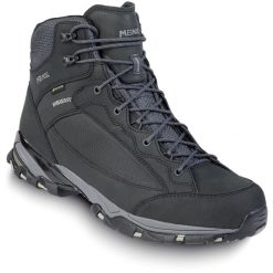 Buty trekkingowe męskie MEINDL Toledo Mid GTX, z membraną Gore-Tex. Czarne buty trekkingowe męskie MEINDL, z gore-texu, bez zapięcia, trekkingowe, gore-tex. Za 845.91 zł.
