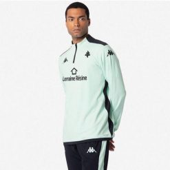 Kurtka z dresu Metz Ablas Pro 8 2024/25. Czarne kurtki męskie Kappa, bez wzorów, z dresówki, sportowe, bez kaptura. Za 276.60 zł.