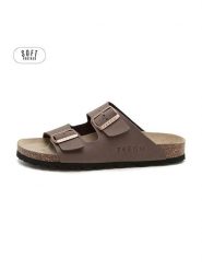 Teegu Klapki w kolorze brązowym rozmiar: 40. Brązowe klapki damskie teegu, bez wzorów, bez obcasa. Za 121.99 zł.