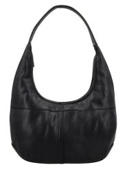 HIDE & STITCHES Skórzana torebka "Paint Rock" w kolorze czarnym - 40 x 40 x 10 cm rozmiar: onesize. Czarne torebki klasyczne damskie HIDE & STITCHES, bez wzorów, z materiału, bez dodatków. Za 323.50 zł.