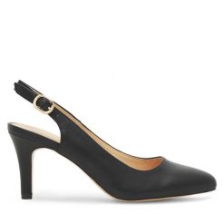 Szpilki Clara Barson. Czarne szpilki Clara Barson, bez wzorów, bez obcasa. Za 119.99 zł.