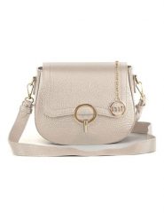 Mia Tomazzi Skórzana torebka "Carracci" w kolorze beżowym - 18 x 23 x 7,5 cm rozmiar: onesize. Brązowe torebki klasyczne damskie Mia Tomazzi, bez wzorów, z materiału, bez dodatków. Za 252.99 zł.